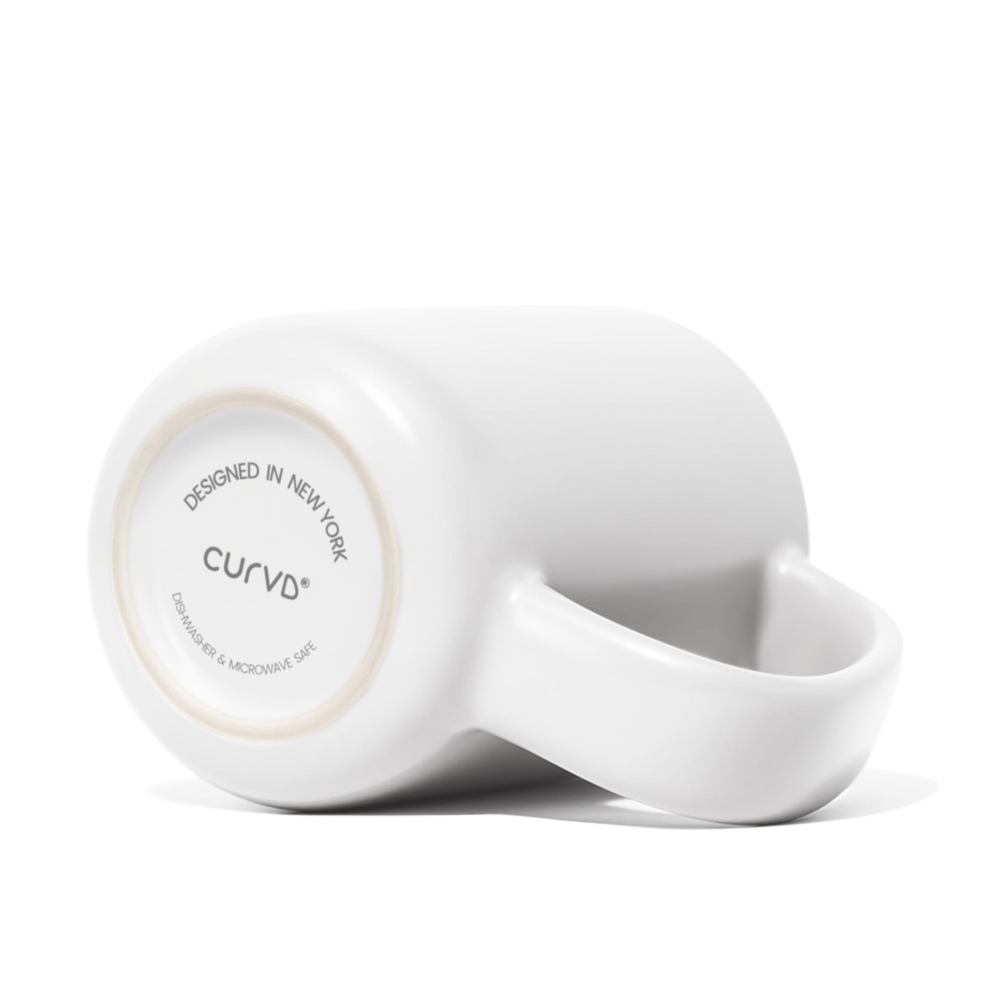 CURVD 12 oz Mug - Cloud White