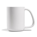 CURVD Coffee Mug, Large Comfortable Handle, Dishwasher/Microwave Safe, 100% Chemical-Free Ceramic