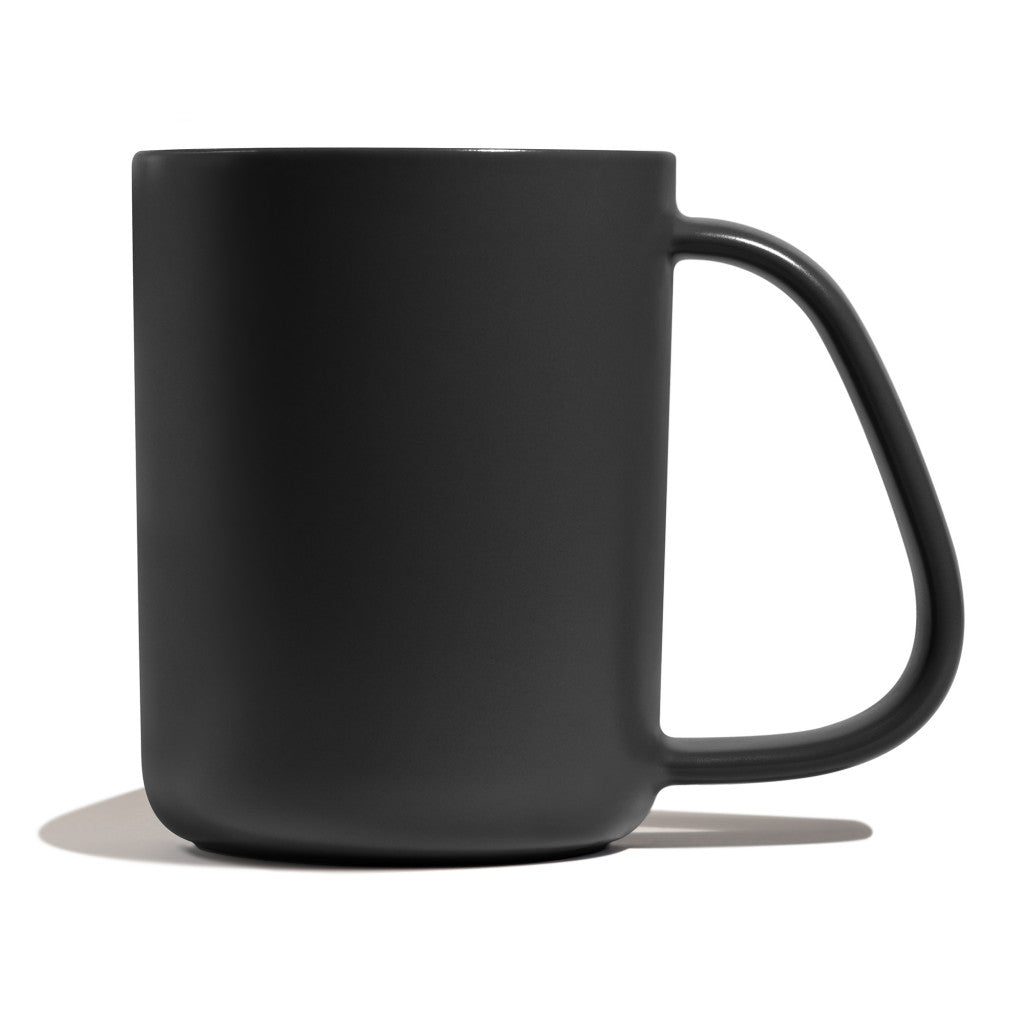 CURVD Coffee Mug, Large Comfortable Handle, Dishwasher/Microwave Safe, 100% Chemical-Free Ceramic